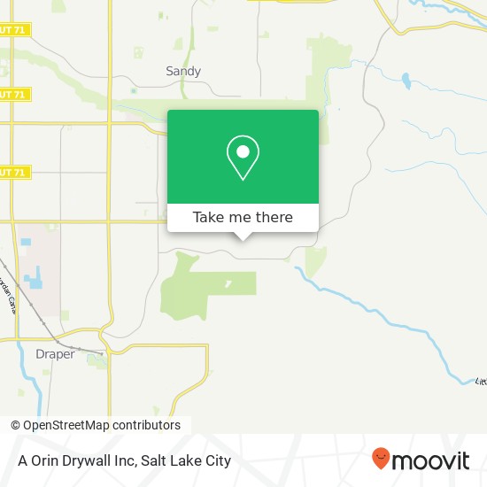 A Orin Drywall Inc map