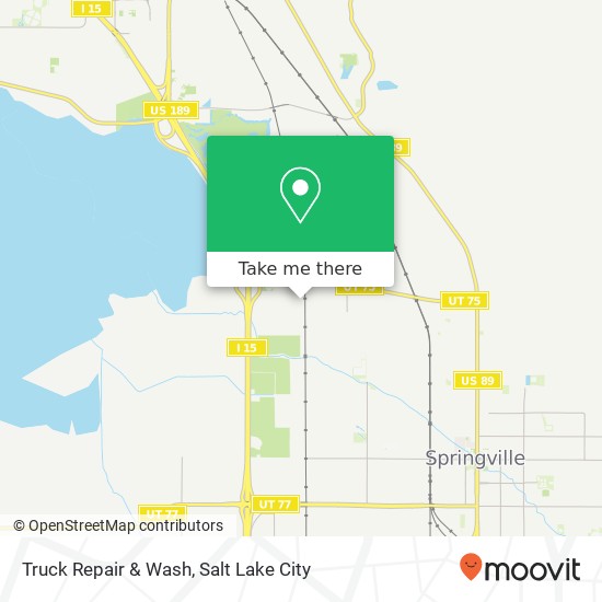 Truck Repair & Wash map