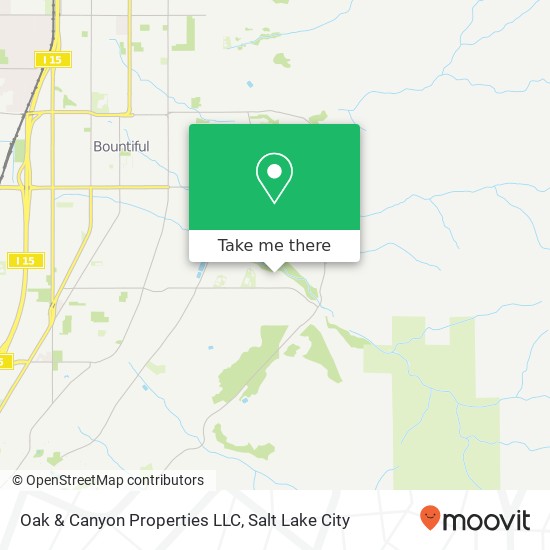 Oak & Canyon Properties LLC map