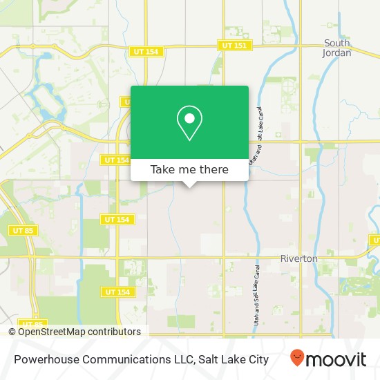 Mapa de Powerhouse Communications LLC