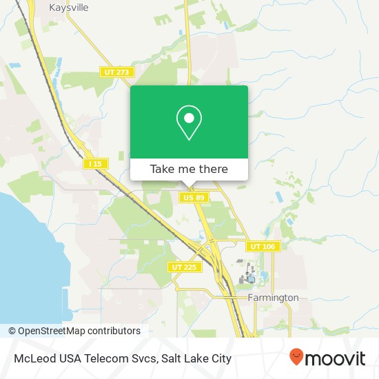 McLeod USA Telecom Svcs map