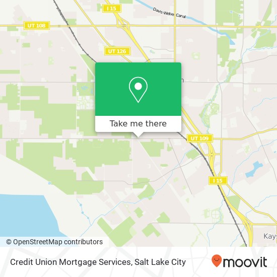 Credit Union Mortgage Services map