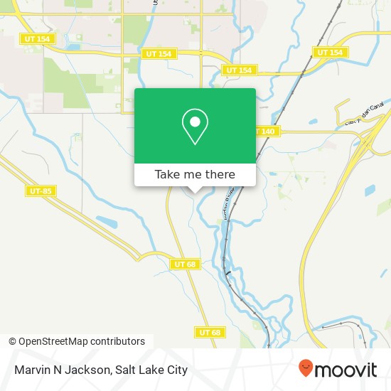 Marvin N Jackson map