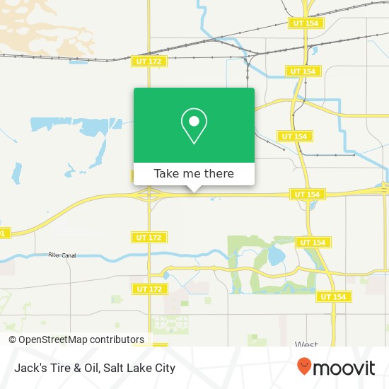 Jack's Tire & Oil map