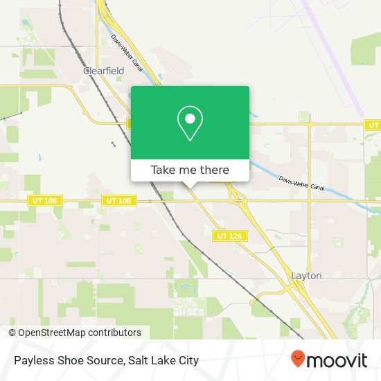 Payless Shoe Source map