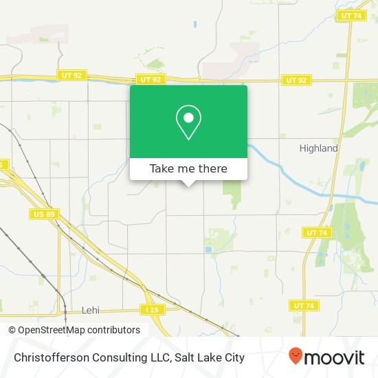 Christofferson Consulting LLC map