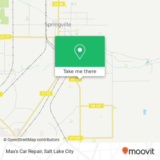 Mapa de Max's Car Repair