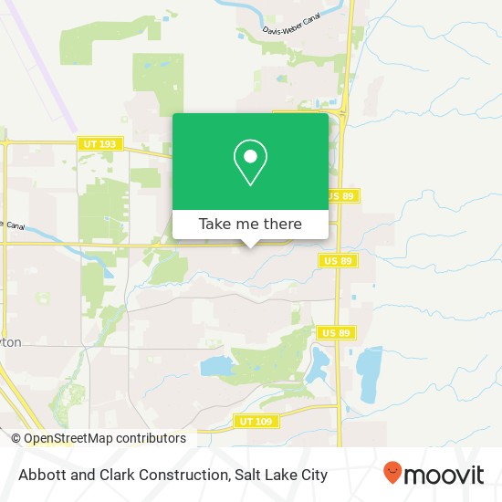 Abbott and Clark Construction map