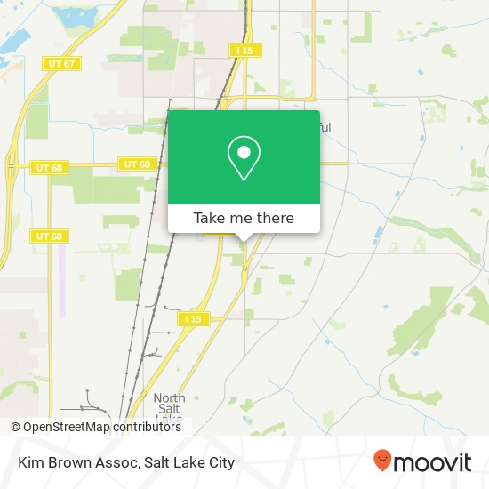Mapa de Kim Brown Assoc