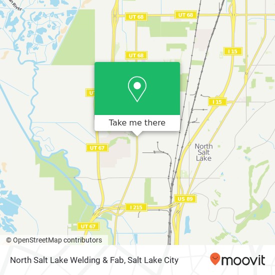 Mapa de North Salt Lake Welding & Fab