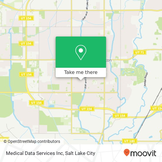 Mapa de Medical Data Services Inc