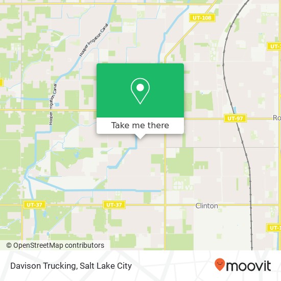 Mapa de Davison Trucking