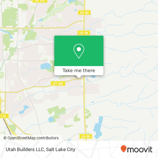 Mapa de Utah Builders LLC