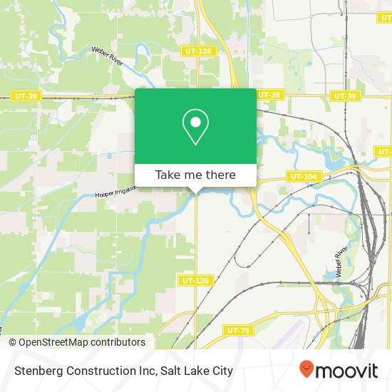 Stenberg Construction Inc map