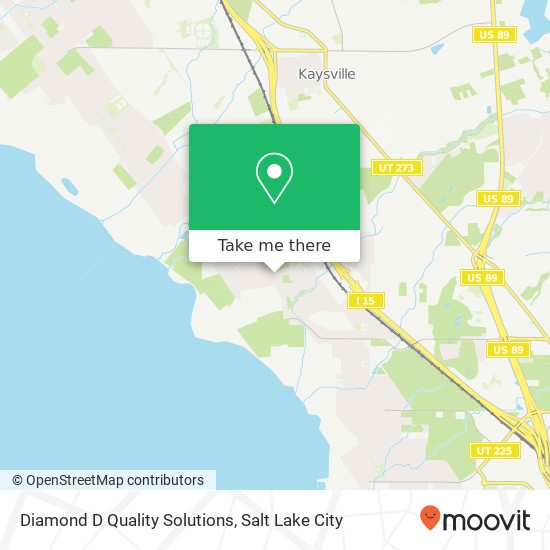 Mapa de Diamond D Quality Solutions