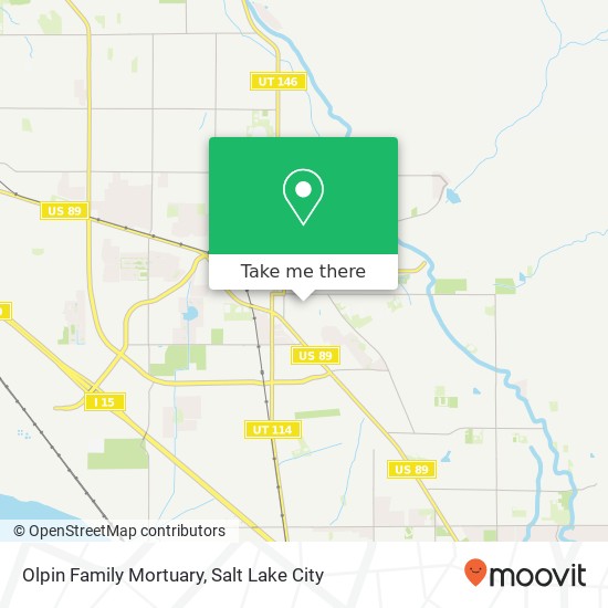 Mapa de Olpin Family Mortuary