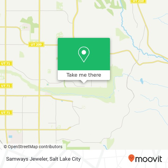 Mapa de Samways Jeweler