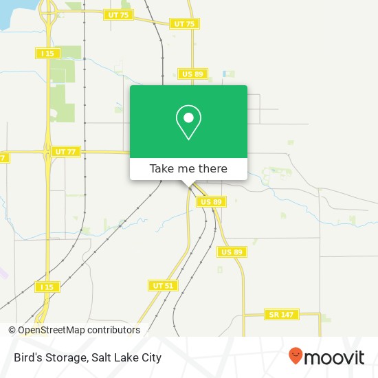 Bird's Storage map