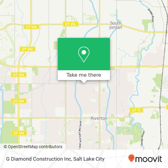Mapa de G Diamond Construction Inc