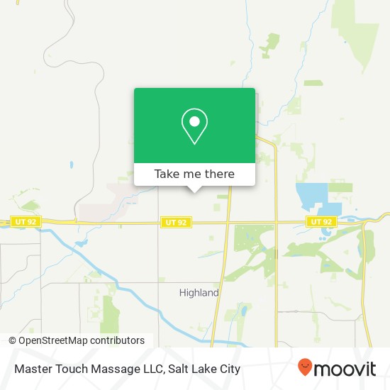 Master Touch Massage LLC map