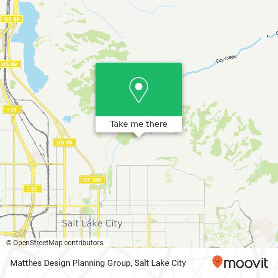 Mapa de Matthes Design Planning Group