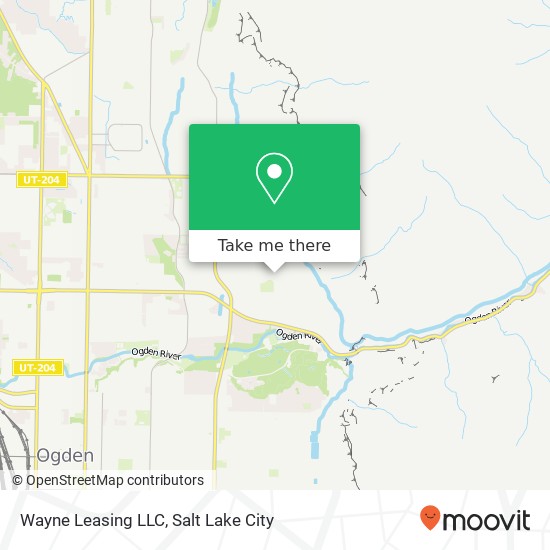 Wayne Leasing LLC map