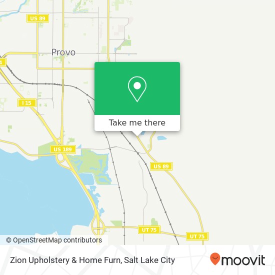 Zion Upholstery & Home Furn map