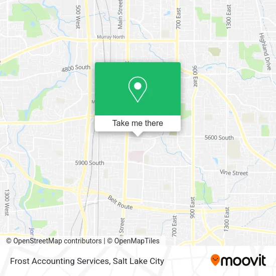 Frost Accounting Services map