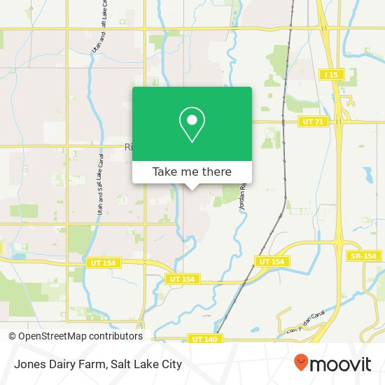 Jones Dairy Farm map