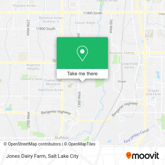 Jones Dairy Farm map