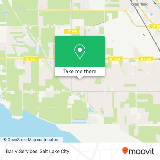 Bar V Services map