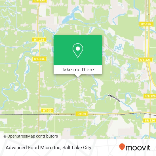 Advanced Food Micro Inc map