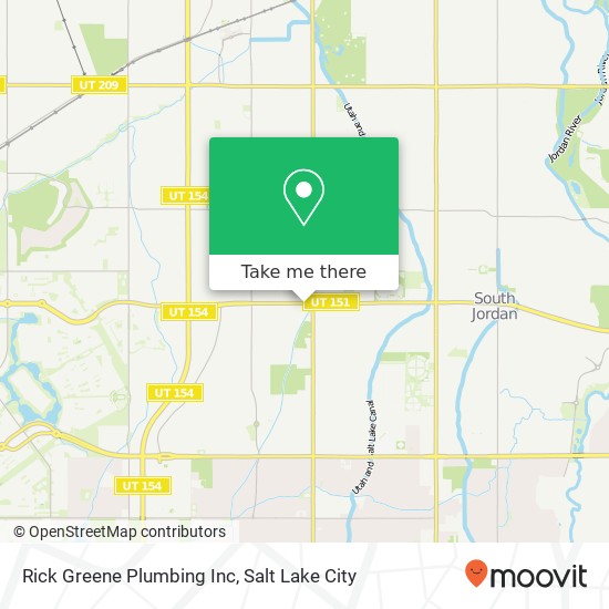 Mapa de Rick Greene Plumbing Inc