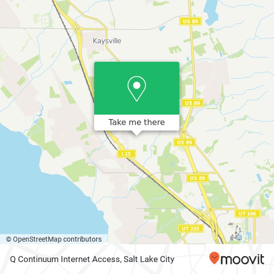 Q Continuum Internet Access map