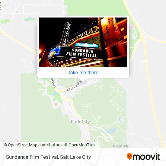 Sundance Film Festival map