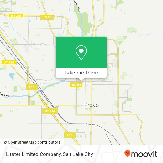 Litster Limited Company map