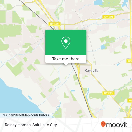 Rainey Homes map