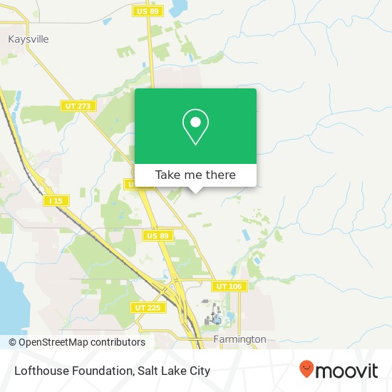 Lofthouse Foundation map