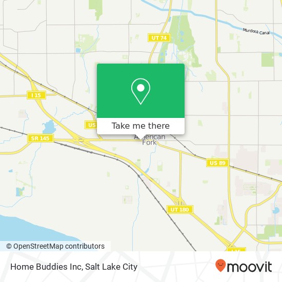 Home Buddies Inc map