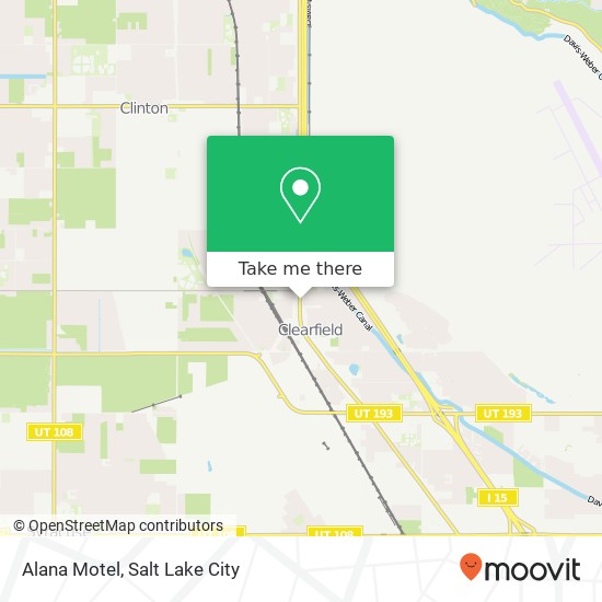 Alana Motel map