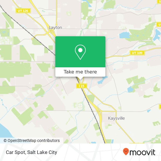 Car Spot map