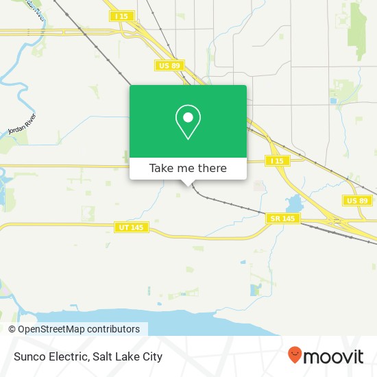 Sunco Electric map