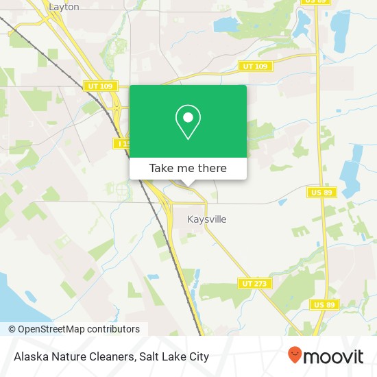 Mapa de Alaska Nature Cleaners