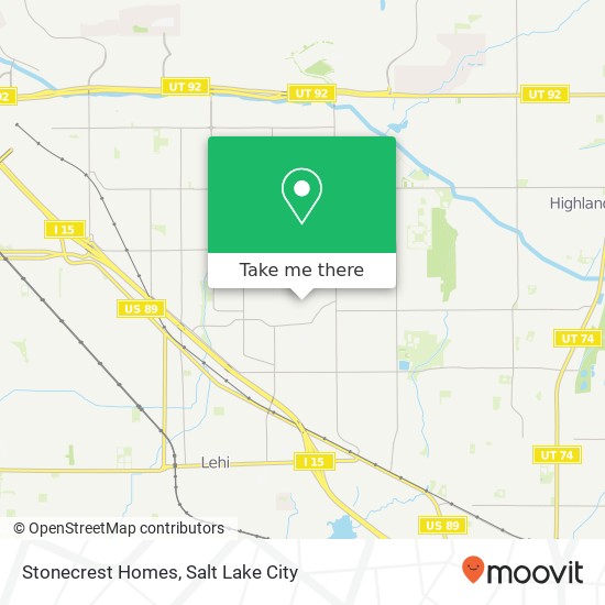 Stonecrest Homes map