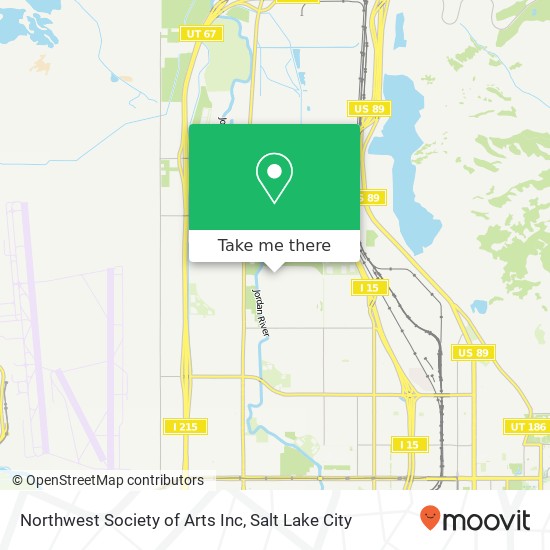 Mapa de Northwest Society of Arts Inc