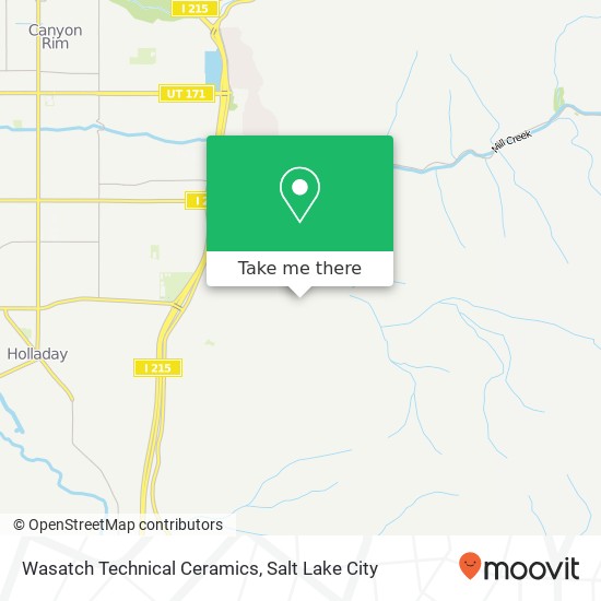 Mapa de Wasatch Technical Ceramics