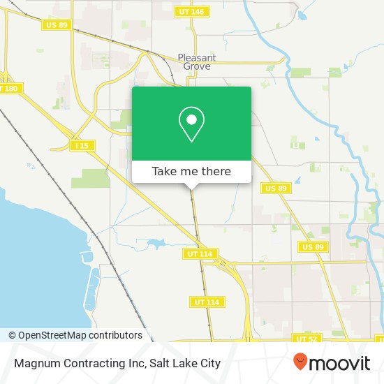 Magnum Contracting Inc map