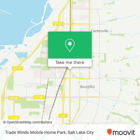 Mapa de Trade Winds Mobile Home Park