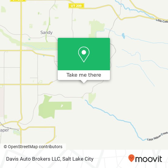 Mapa de Davis Auto Brokers LLC