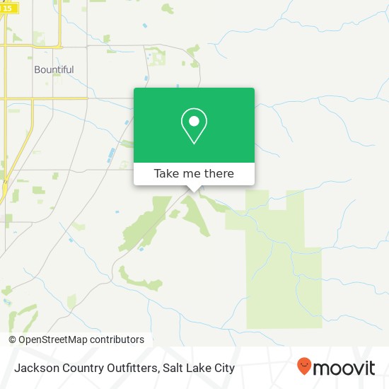 Jackson Country Outfitters map